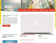 Tablet Screenshot of capitalliteracy.org
